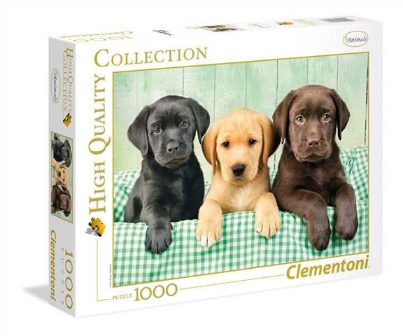 Game/Toy Clementoni Puzzle Labradoři 1000 dílků 