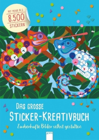 Книга Das große Sticker-Kreativbuch Joanna Webster