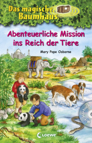 Carte Das magische Baumhaus - Abenteuerliche Mission ins Reich der Tiere Mary Pope Osborne