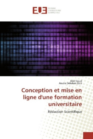 Carte Conception et mise en ligne d'une formation universitaire Adel Gouri