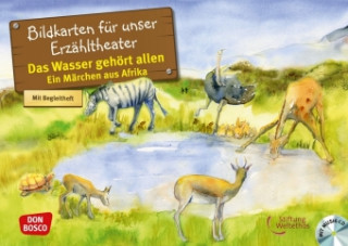 Hra/Hračka Das Wasser gehört allen. Ein Märchen aus Afrika, m. Audio-CD. Kamishibai Bildkartenset, m. 1 Beilage Stiftung Weltethos