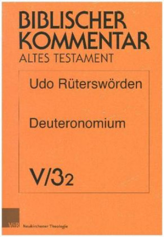 Kniha Biblischer Kommentar Altes Testament - Ausgabe in Lieferungen Udo Rüterswörden