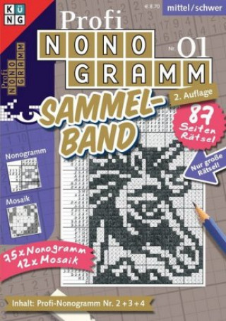 Kniha Profi-Nonogramm 3er-Band. Nr.1 Conceptis Puzzles