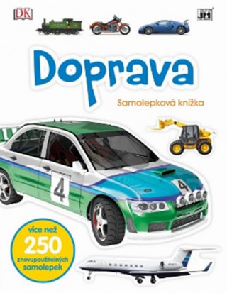 Książka Samolepková knížka Doprava 