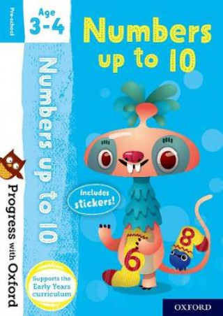 Kniha Progress with Oxford: Numbers up to 10 Age 3-4 Nicola Palin