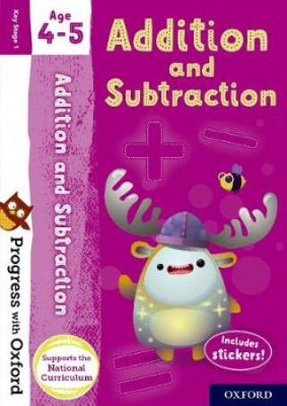 Книга Progress with Oxford: Addition and Subtraction Age 4-5 Giles Clare