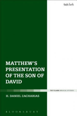 Könyv Matthew's Presentation of the Son of David Zacharias