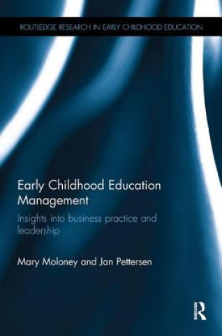 Kniha Early Childhood Education Management Moloney