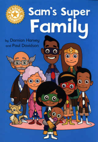 Książka Reading Champion: Sam's Super Family Damian Harvey