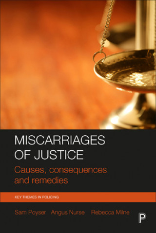 Kniha Miscarriages of Justice Sam Poyser