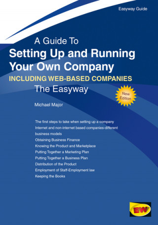 Kniha Guide To Setting Up And Running Your Own Company Michael Major