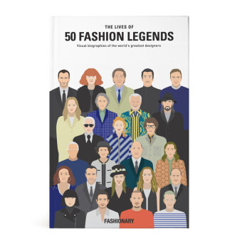 Book The Lives of 50 Fashion Legends Fashionary