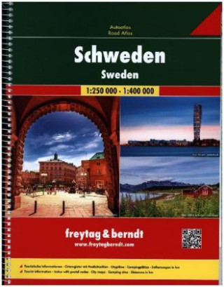 Nyomtatványok Sweden  Road Atlas 1:400 000 