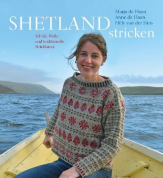 Книга Shetland stricken Anne de Haan
