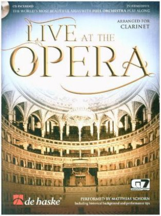 Prasa Live at the Opera - Clarinet, w. Audio-CD 