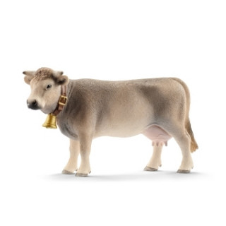 Joc / Jucărie Schleich Braunvieh Kuh, Kunststoff-Figur Schleich®