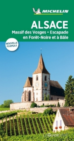 Kniha Michelin Le Guide Vert Alsace et les Vosges 