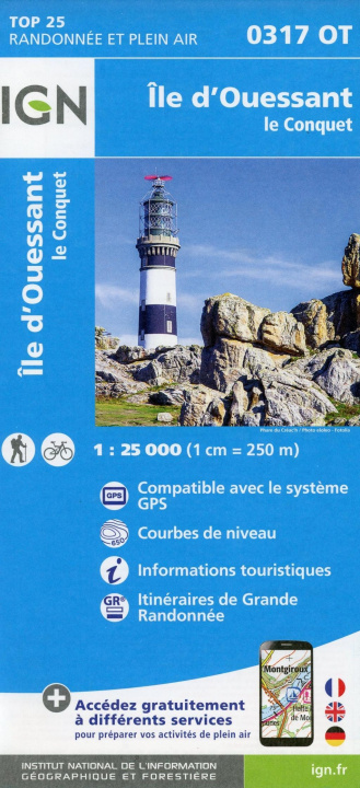 Printed items Île d'Ouessant 1:25 000 