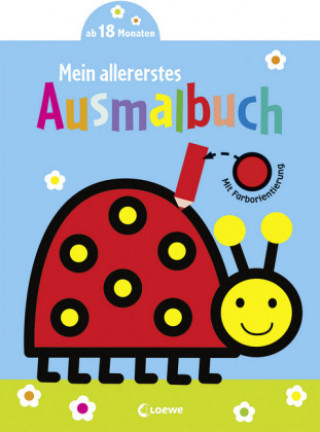Knjiga Mein allererstes Ausmalbuch (Marienkäfer) 