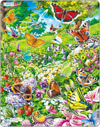 Game/Toy Puzzle MAXI - Motýli/42 dílků 