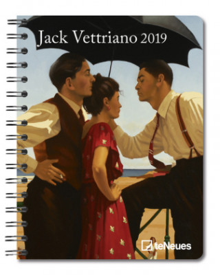 Calendar / Agendă 2019 JACK VETTRIANO DELUXE DIARY 165 X 2 Jack Vettriano