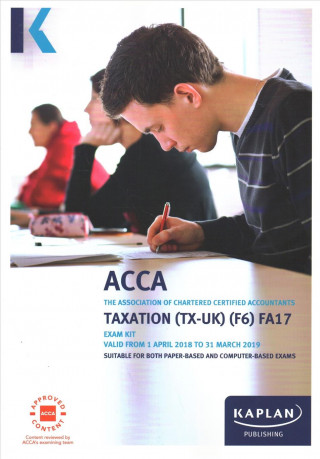 Książka F6 Taxation (FA17) - Exam Kit Kaplan Publishing