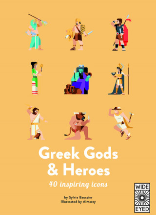 Kniha 40 Inspiring Icons: Greek Gods and Heroes Sylvie Baussier
