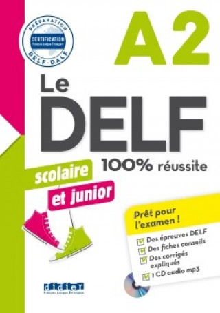 Book Le DELF scolaire et junior 100% réussite (A2) Girardeau Bruno
