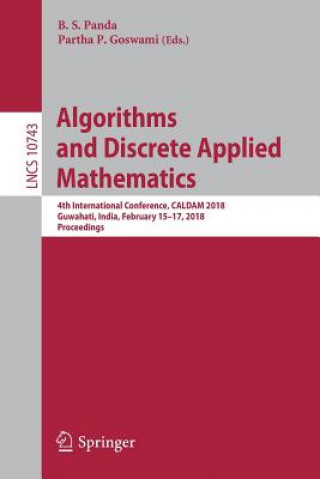 Kniha Algorithms and Discrete Applied Mathematics B. S. Panda