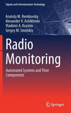 Kniha Radio Monitoring Anatoly M. Rembovsky