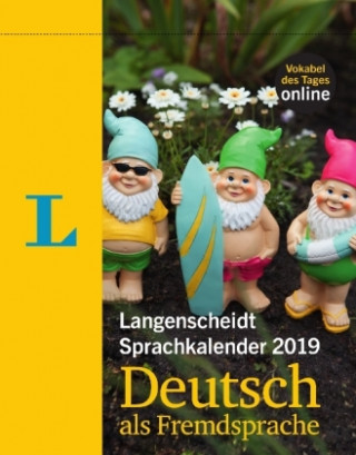 Календар/тефтер Langenscheidt Sprachkalender 2019 Deutsch als Fremdsprache - Abreißkalender Redaktion Langenscheidt
