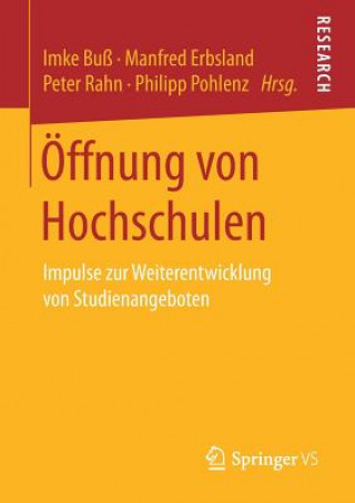 Könyv OEffnung Von Hochschulen Imke Buß