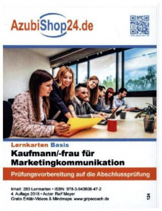 Játék AzubiShop24.de Basis-Lernkarten Kaufmann/-frau für Marketingkommunikation Ralf Meyer