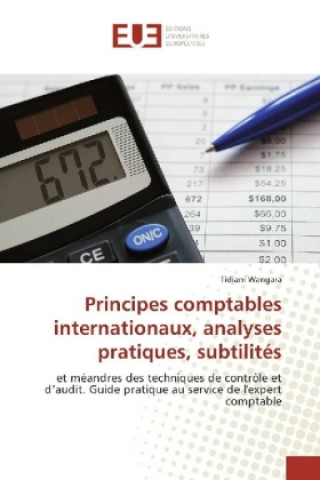 Kniha Principes comptables internationaux, analyses pratiques, subtilités Tidiani Wangara