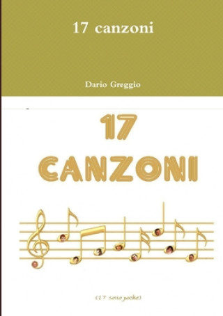 Książka 17 canzoni DARIO GREGGIO