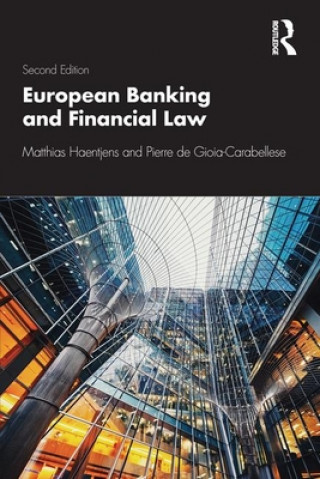 Книга European Banking and Financial Law HAENTJENS