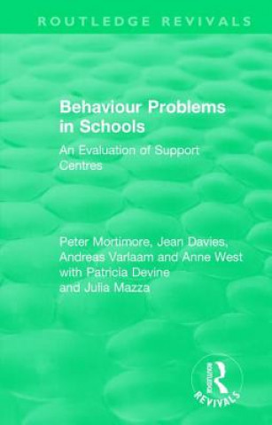 Kniha Behaviour Problems in Schools Peter Mortimore