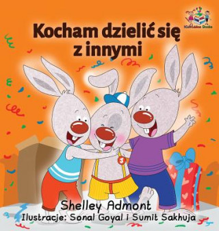 Książka I Love to Share (Polish children's book) Shelley Admont