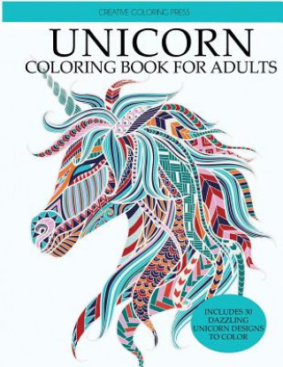 Carte Unicorn Coloring Book CREATIVE COLORING