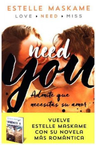 Könyv You - Need you ESTELLE MASKAME