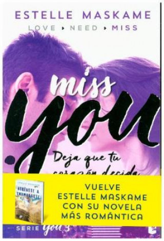 Kniha You - Miss you ESTELLE MASKAME