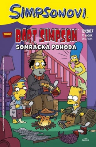 Kniha Bart Simpson Somrácká pohoda Matt Groening