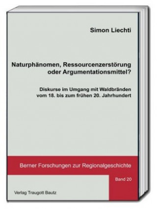 Kniha Naturphänomen, Ressourcenzerstörung oder Argumentationsmittel? Simon Liechti