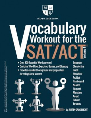 Kniha Vocabulary Workout for the SAT/ACT Justin Grosslight