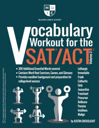 Kniha Vocabulary Workout for the SAT/ACT Justin Grosslight