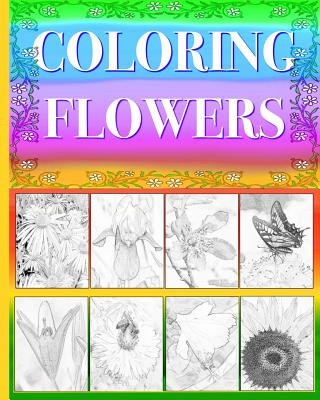 Könyv Coloring Flowers R D Johnson