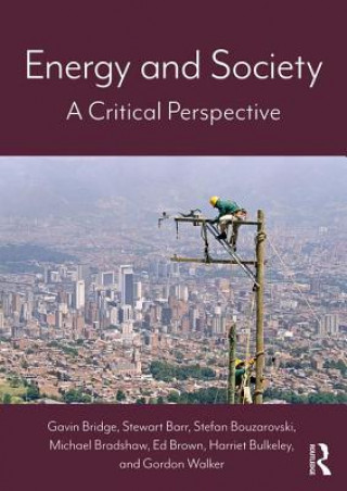 Kniha Energy and Society Gavin Bridge