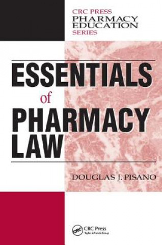 Książka Essentials of Pharmacy Law PISANO