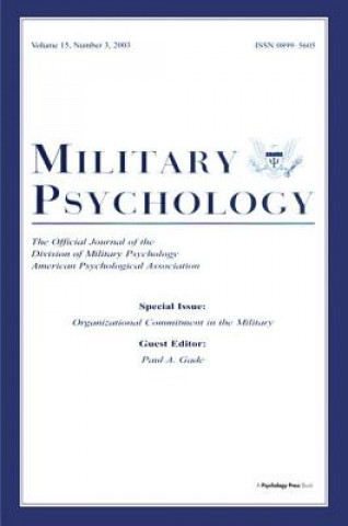 Carte Organizational Commitment in the Military 