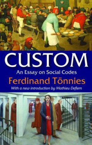 Knjiga Custom Ferdinand Tonnies
